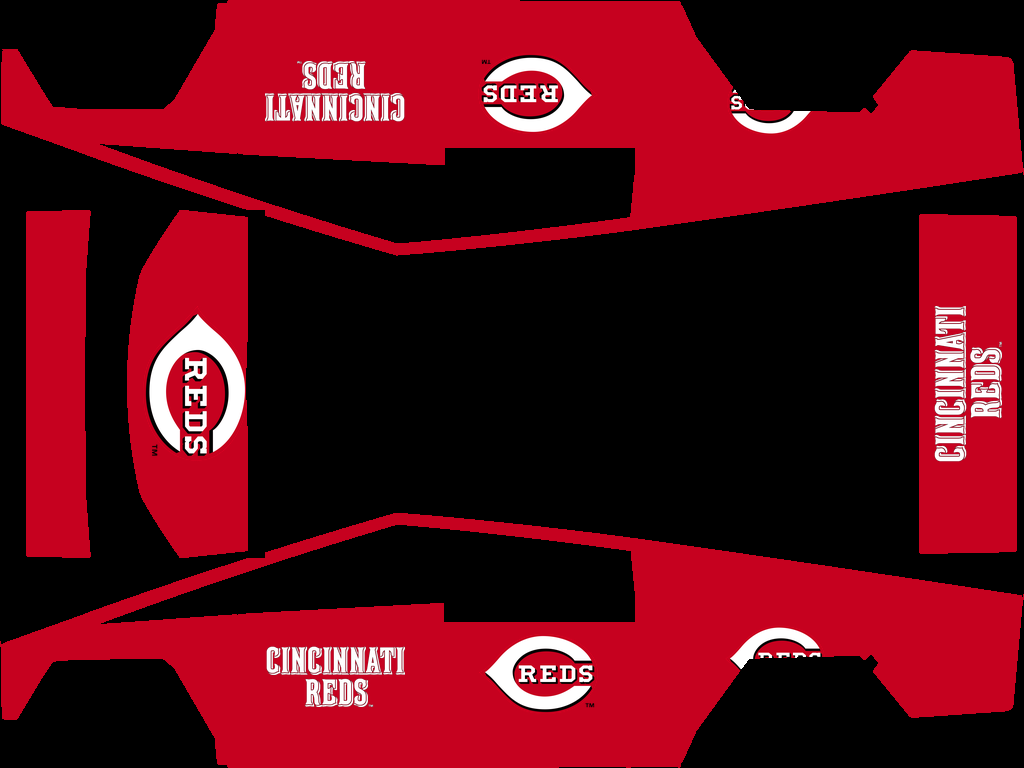 Cincinnati Reds Paint Shop wrap
