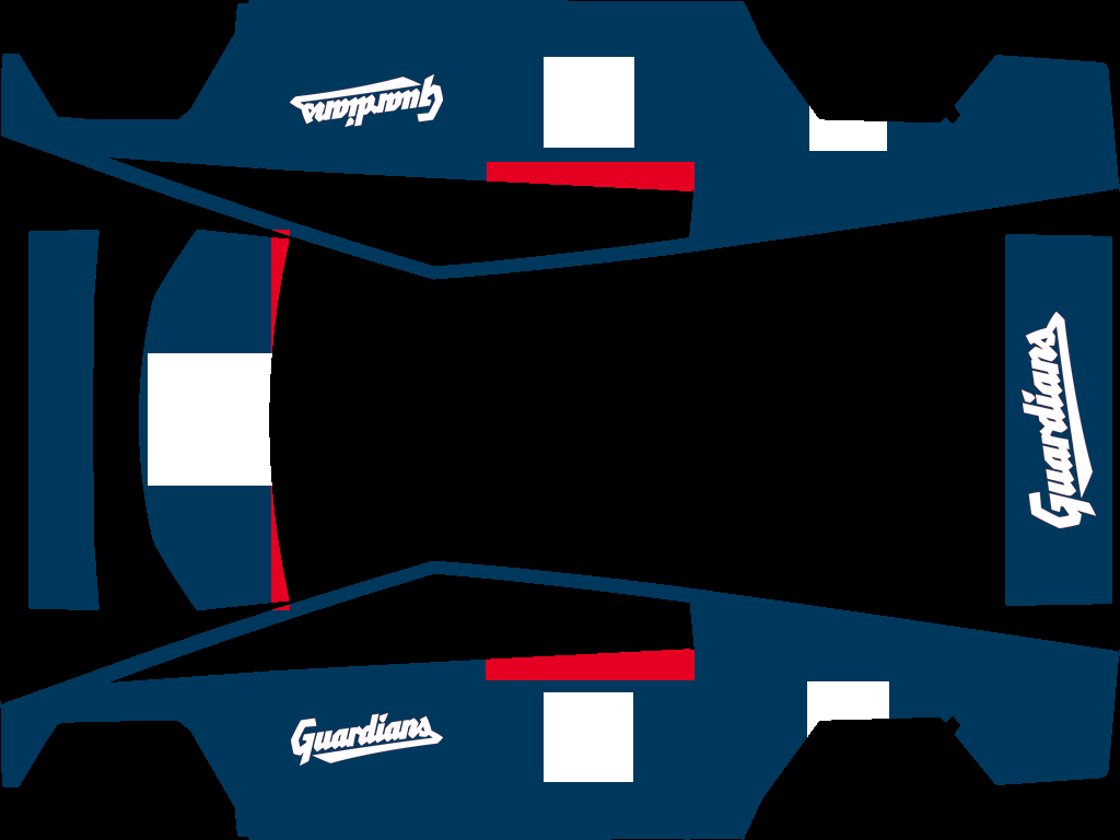 Cleveland Guardians Paint Shop wrap