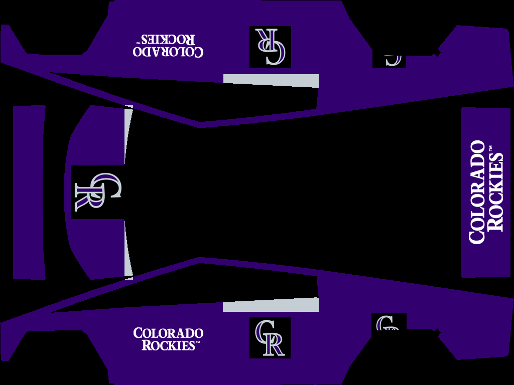 Colorado Rockies Paint Shop wrap