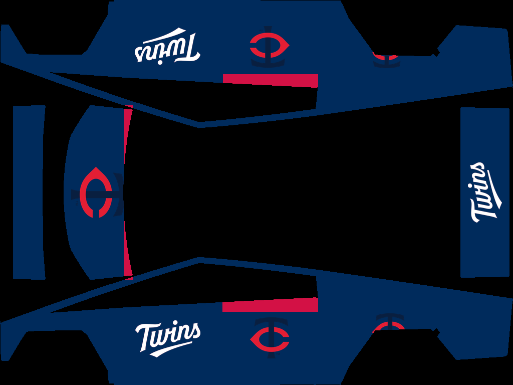 Minnesota Twins Paint Shop wrap