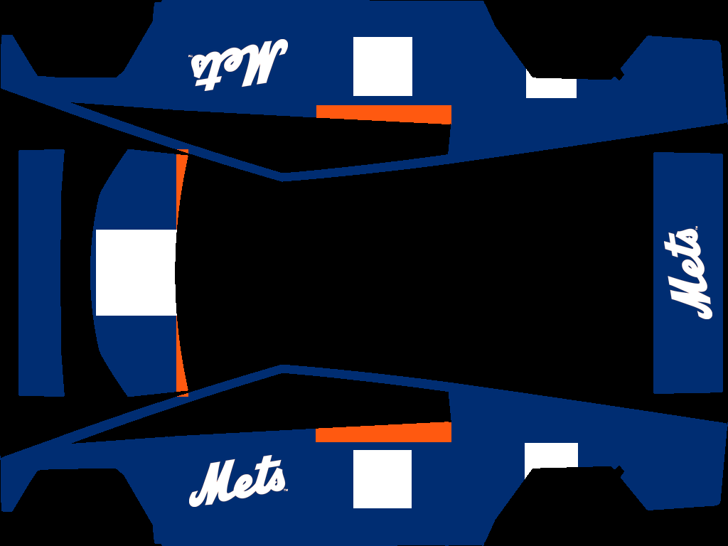 New York Mets Paint Shop wrap