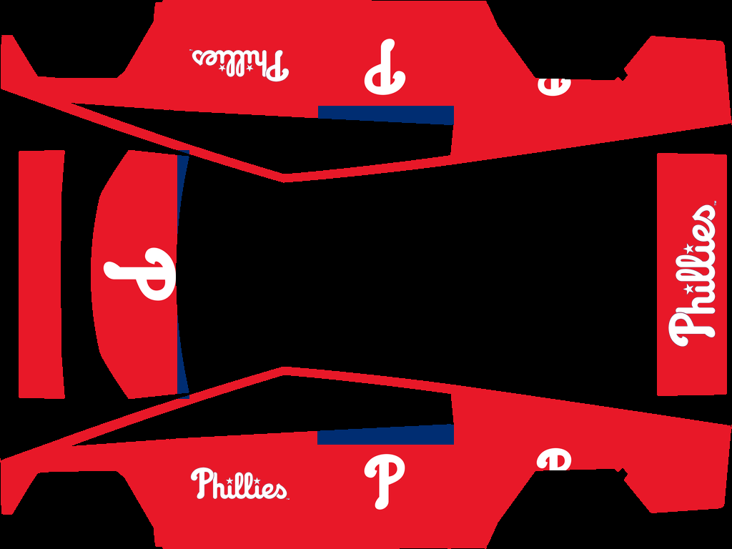 Philadelphia Phillies Paint Shop wrap