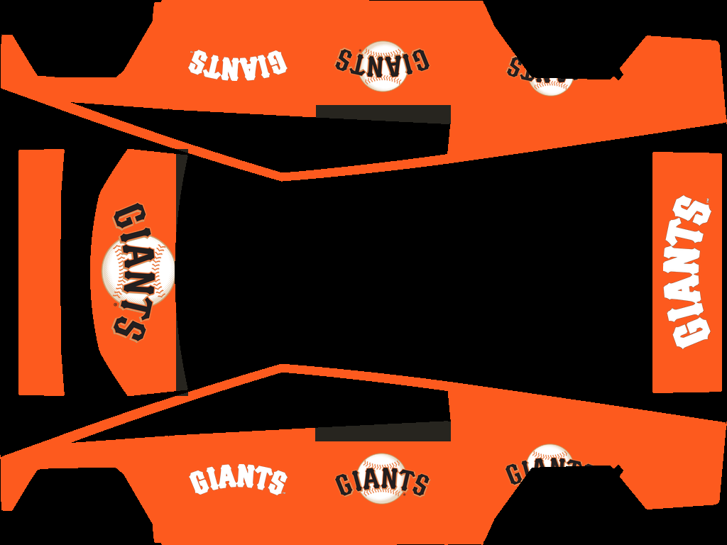 San Francisco Giants Paint Shop wrap