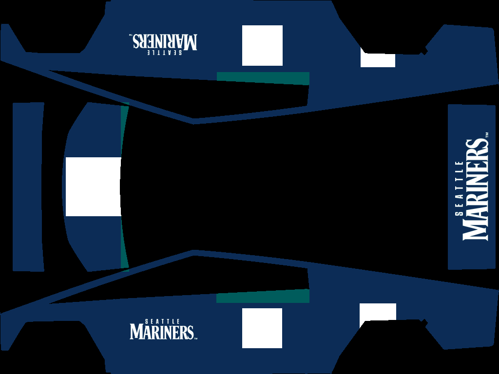 Seattle Mariners Paint Shop wrap