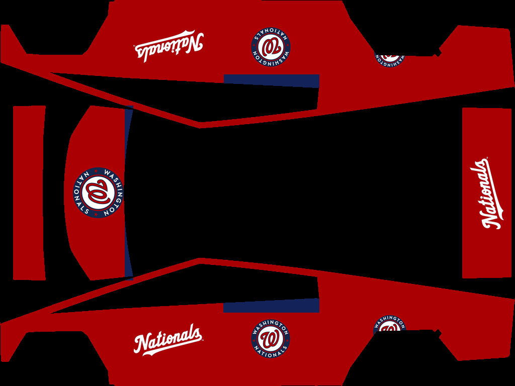 Washington Nationals Paint Shop wrap