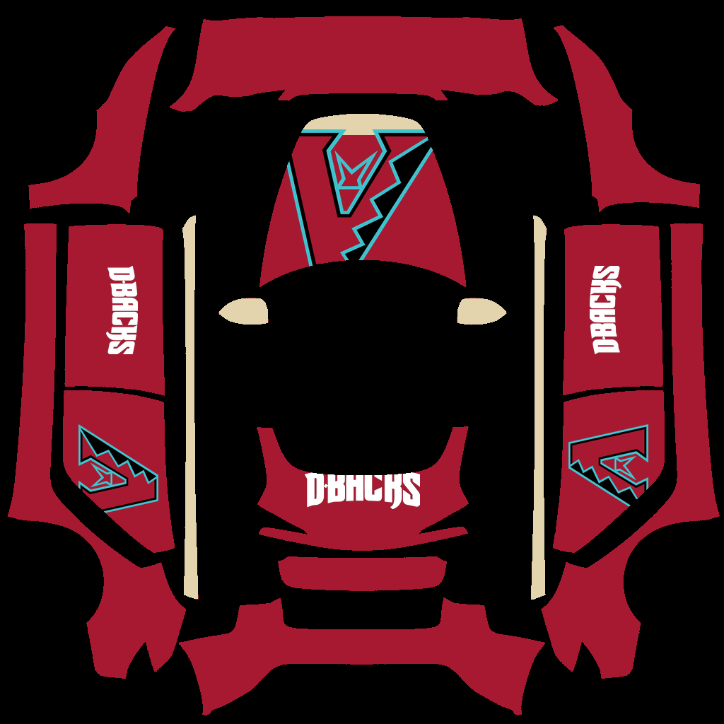 Arizona Diamondbacks Paint Shop wrap