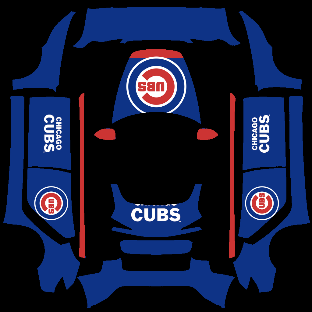 Chicago Cubs Paint Shop wrap