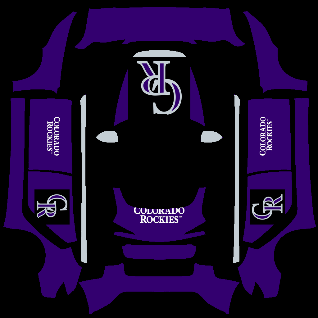 Colorado Rockies Paint Shop wrap
