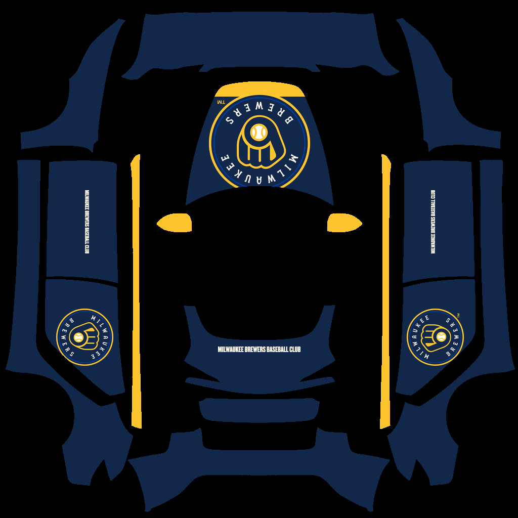 Milwaukee Brewers Paint Shop wrap