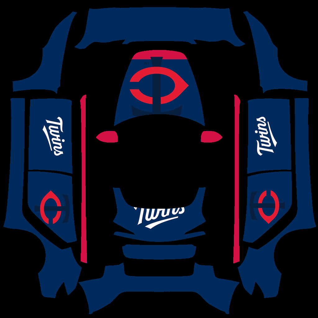 Minnesota Twins Paint Shop wrap