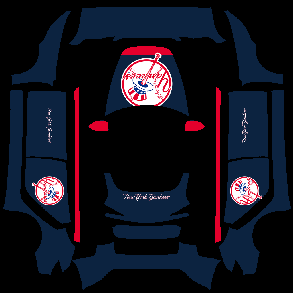 New York Yankees Paint Shop wrap