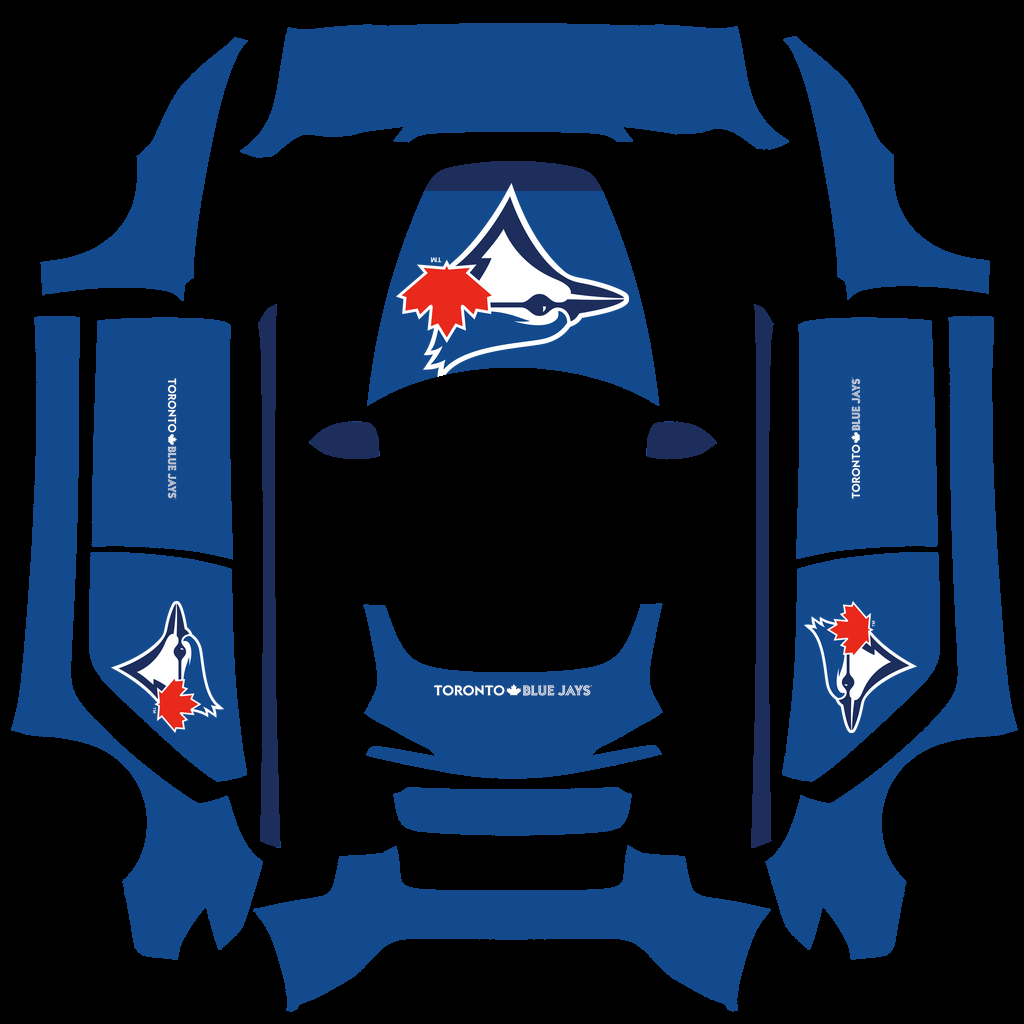 Toronto Blue Jays Paint Shop wrap