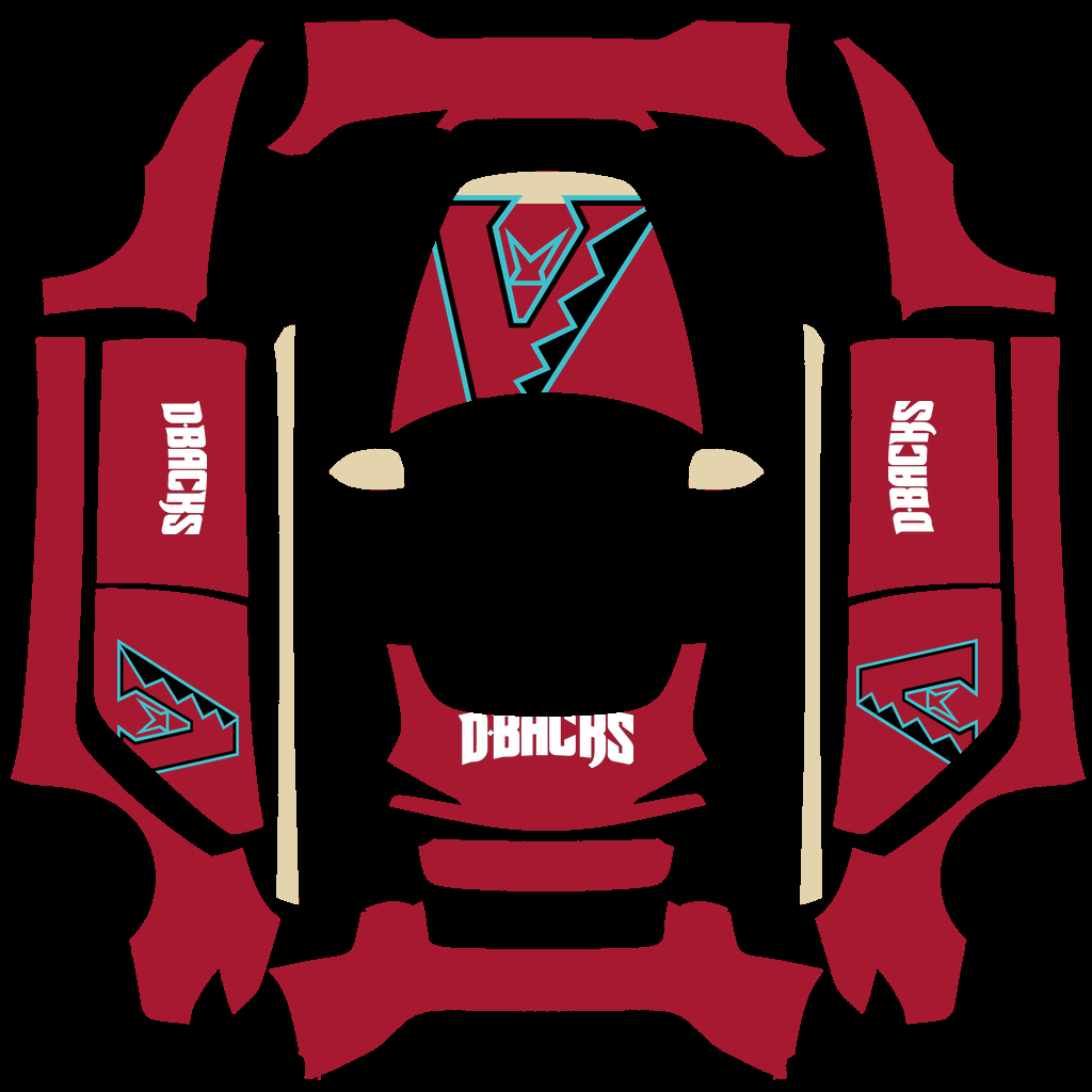 Arizona Diamondbacks Paint Shop wrap