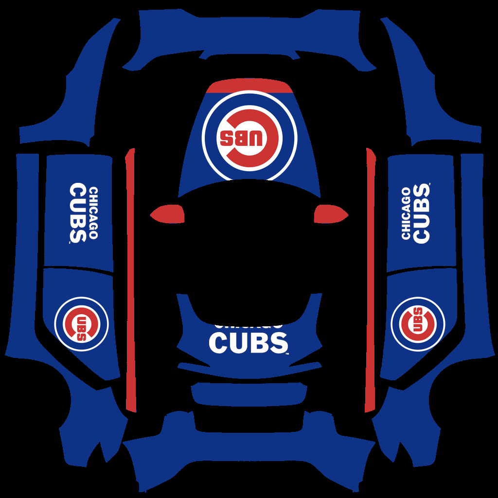 Chicago Cubs Paint Shop wrap