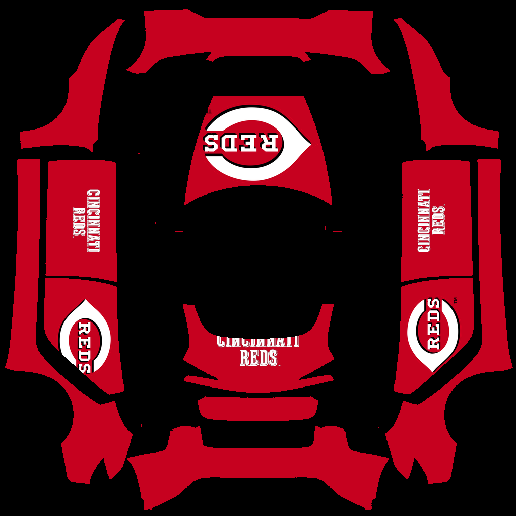 Cincinnati Reds Paint Shop wrap