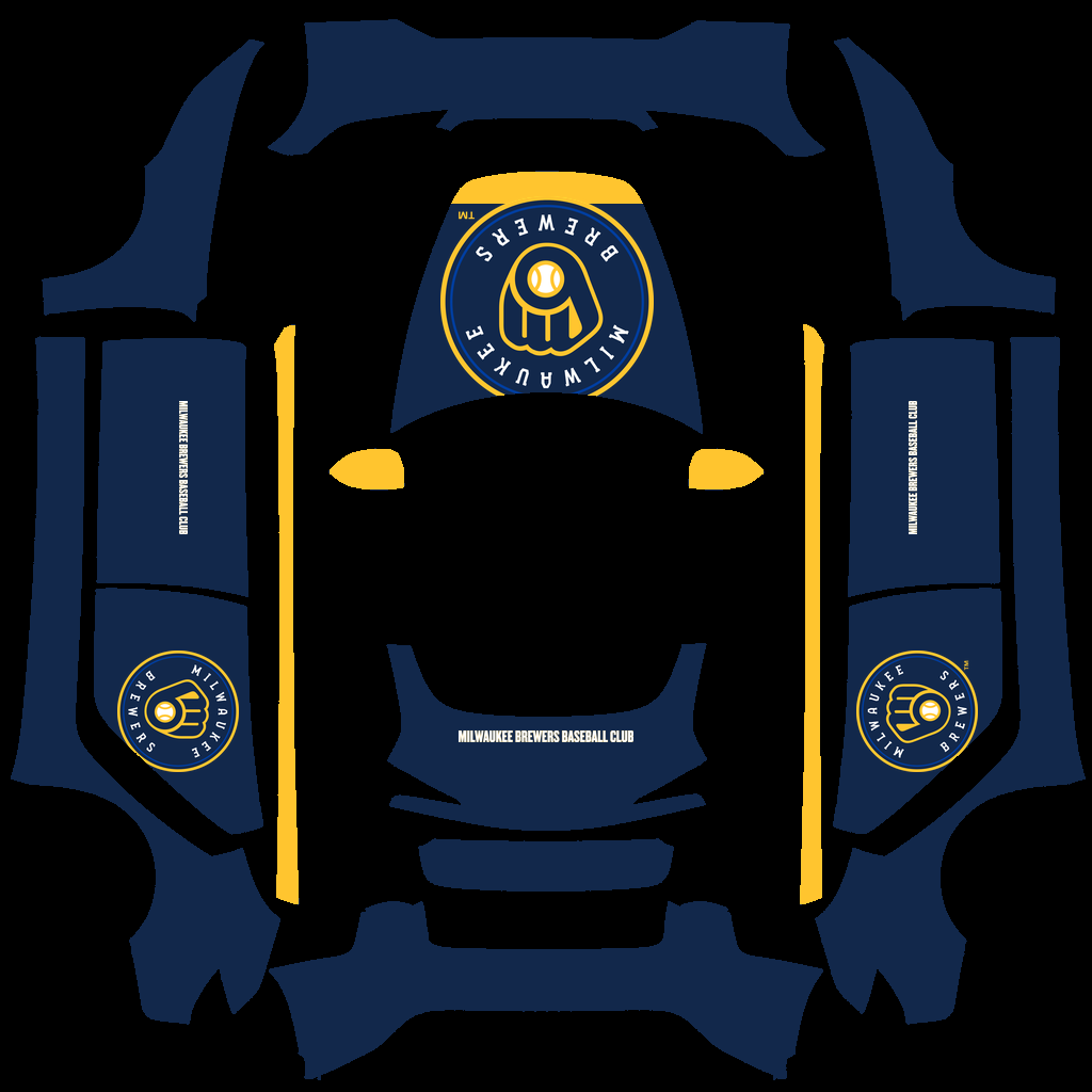 Milwaukee Brewers Paint Shop wrap