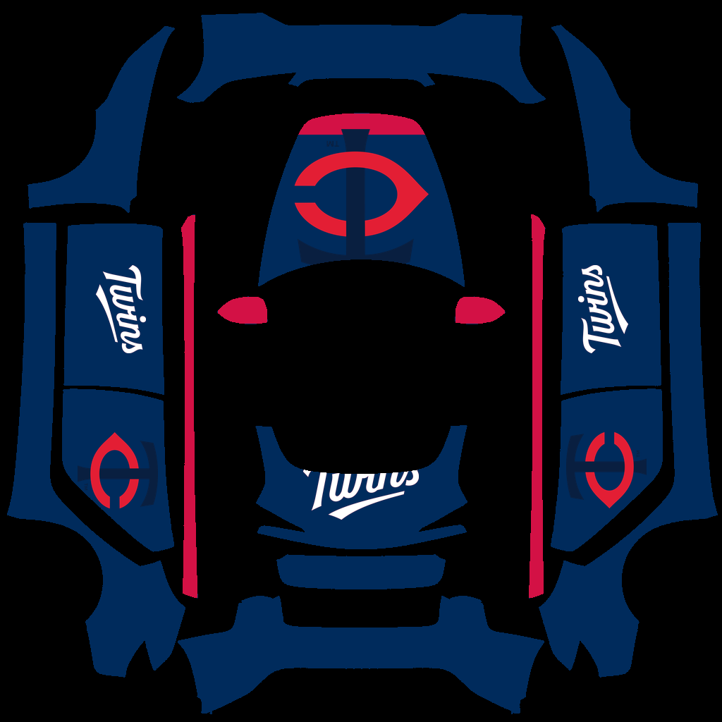 Minnesota Twins Paint Shop wrap