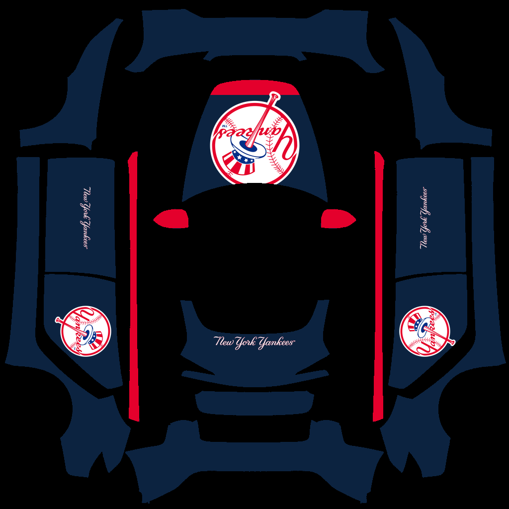New York Yankees Paint Shop wrap