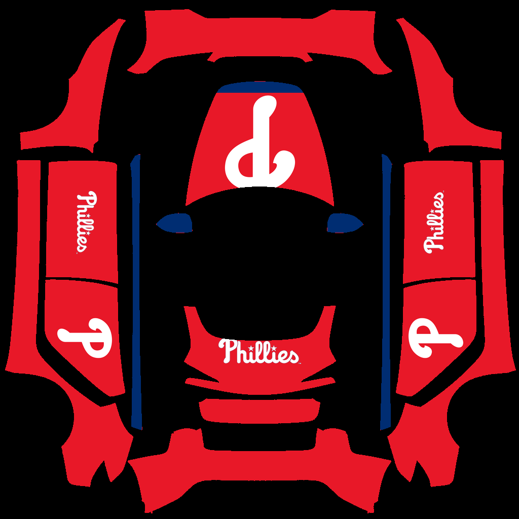 Philadelphia Phillies Paint Shop wrap
