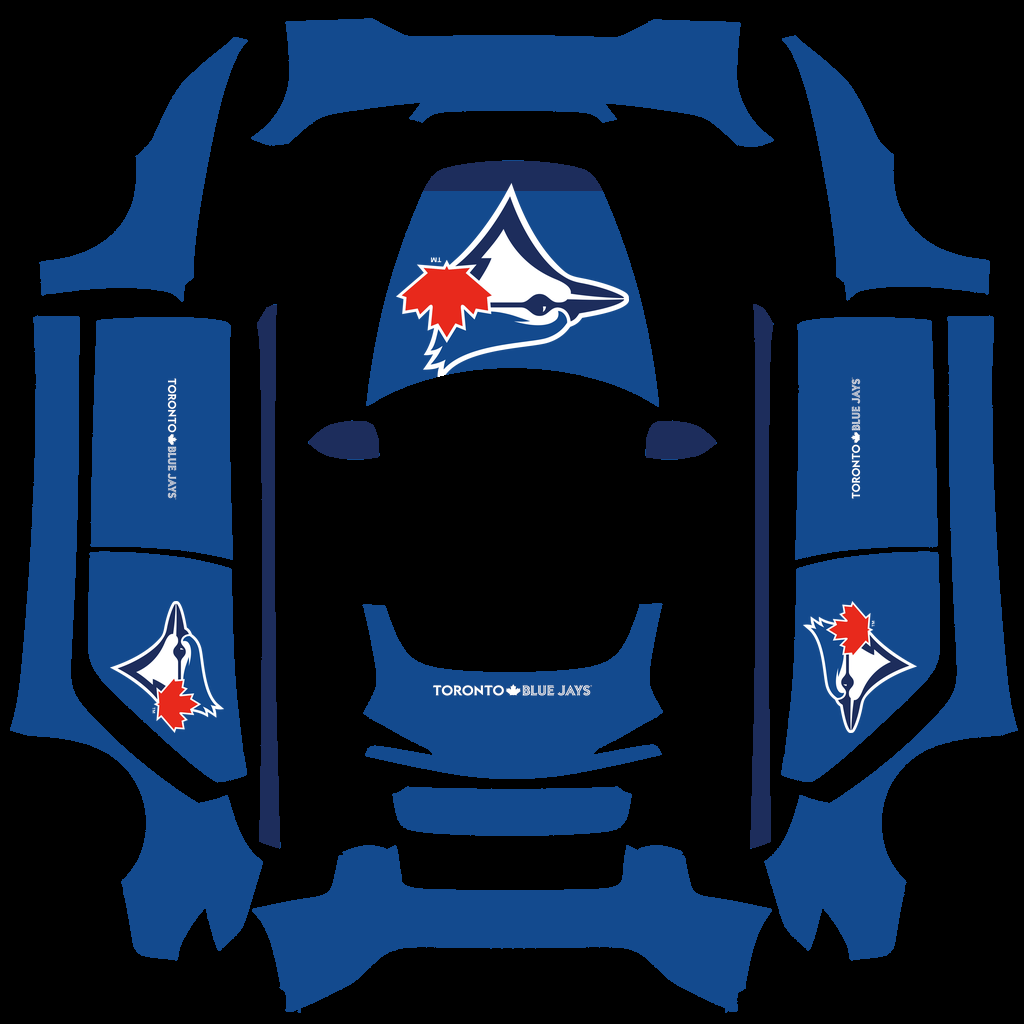 Toronto Blue Jays Paint Shop wrap