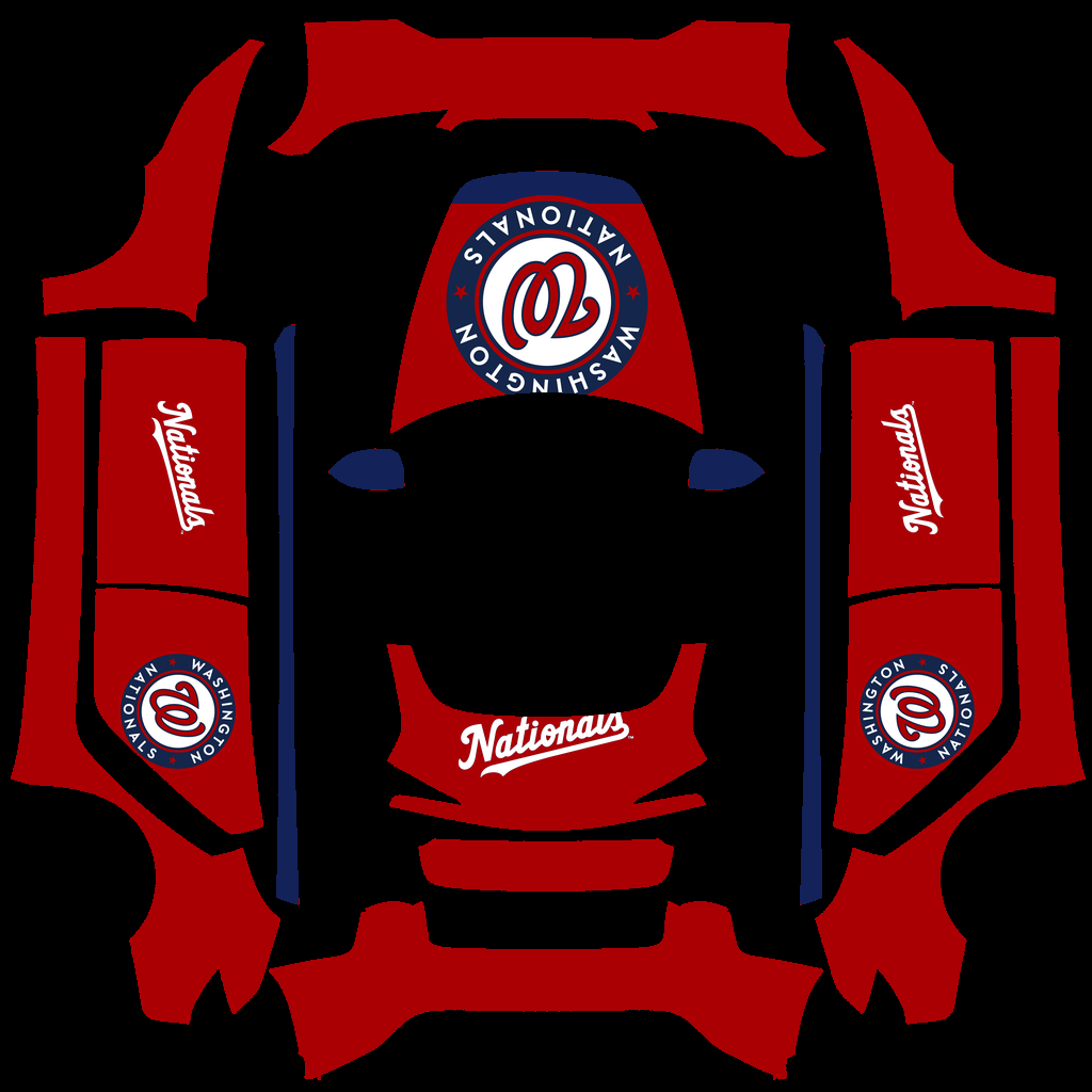 Washington Nationals Paint Shop wrap