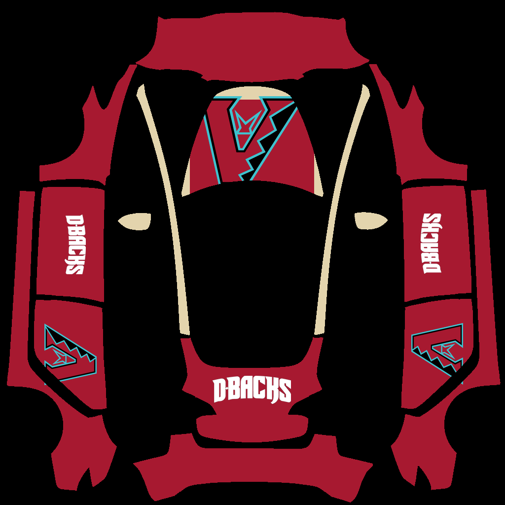 Arizona Diamondbacks Paint Shop wrap