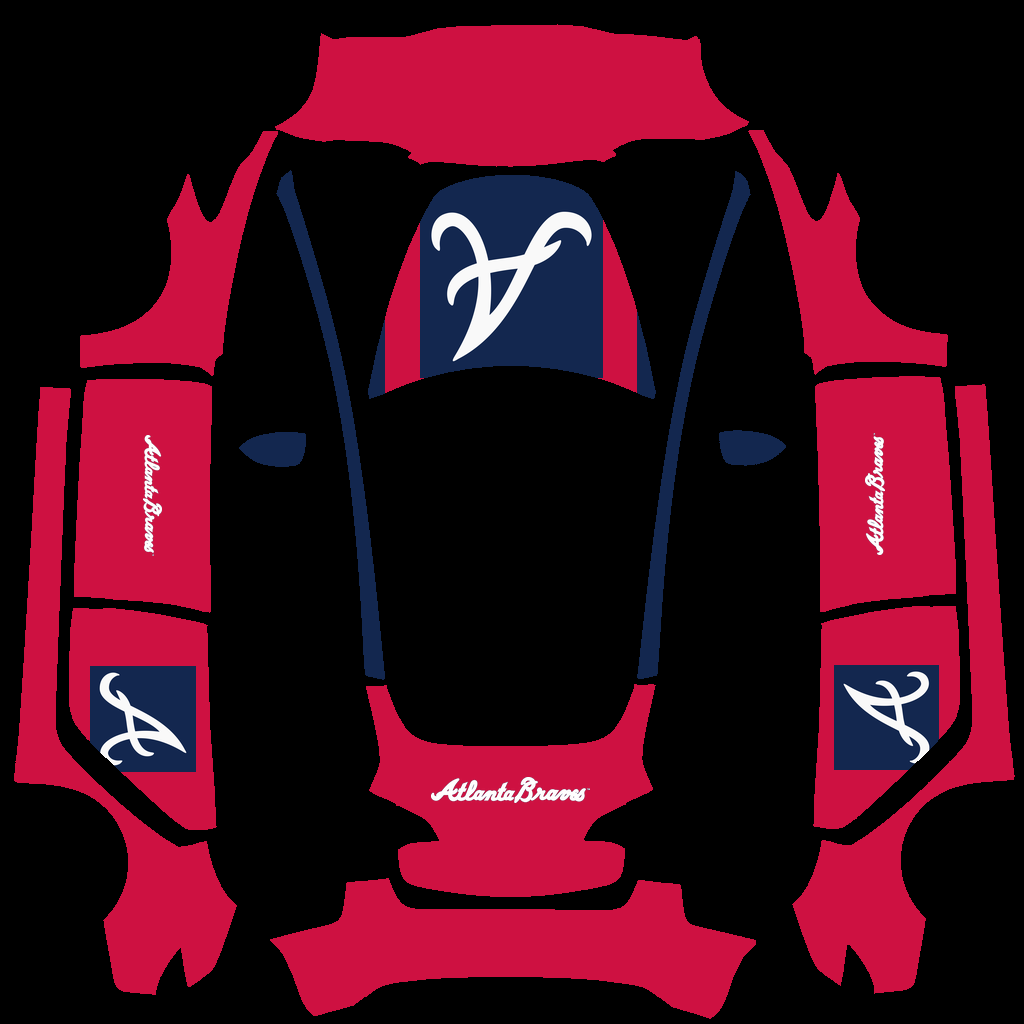 Atlanta Braves Paint Shop wrap