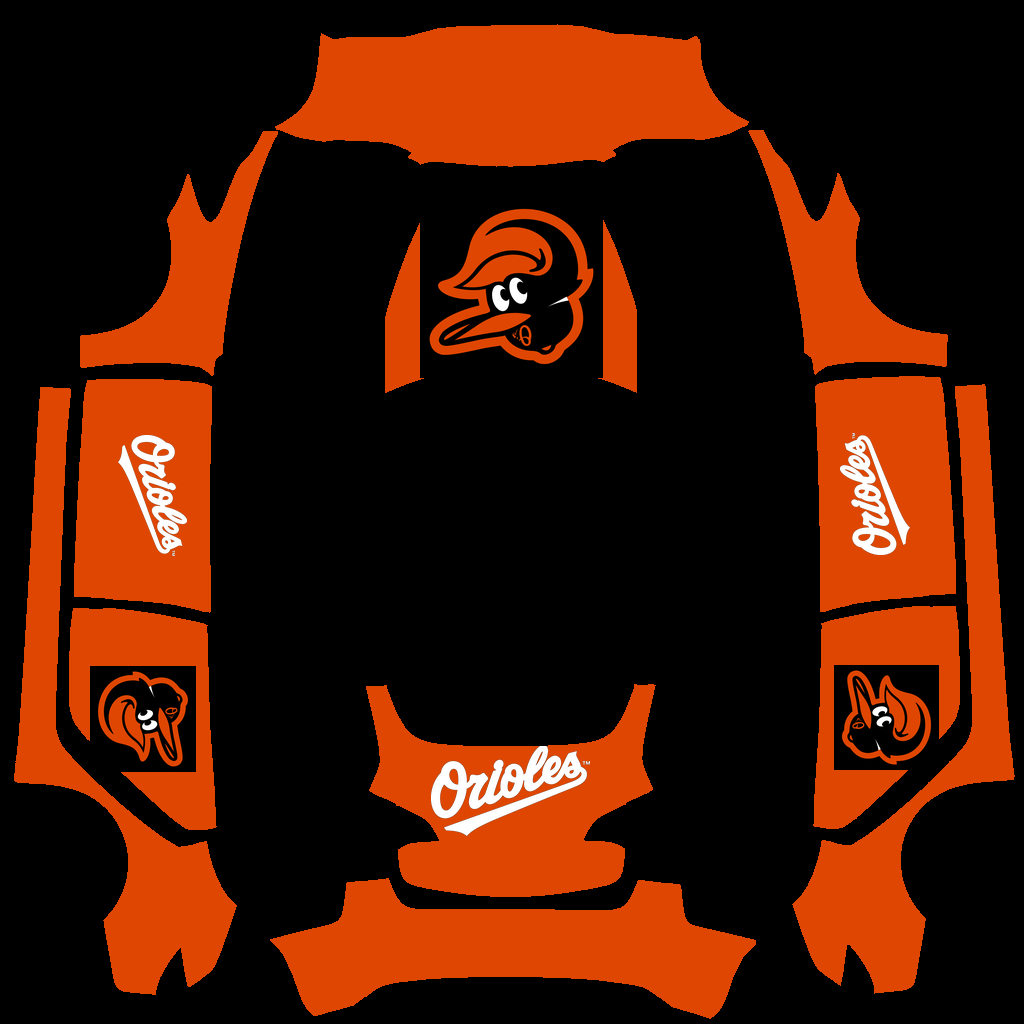 Baltimore Orioles Paint Shop wrap