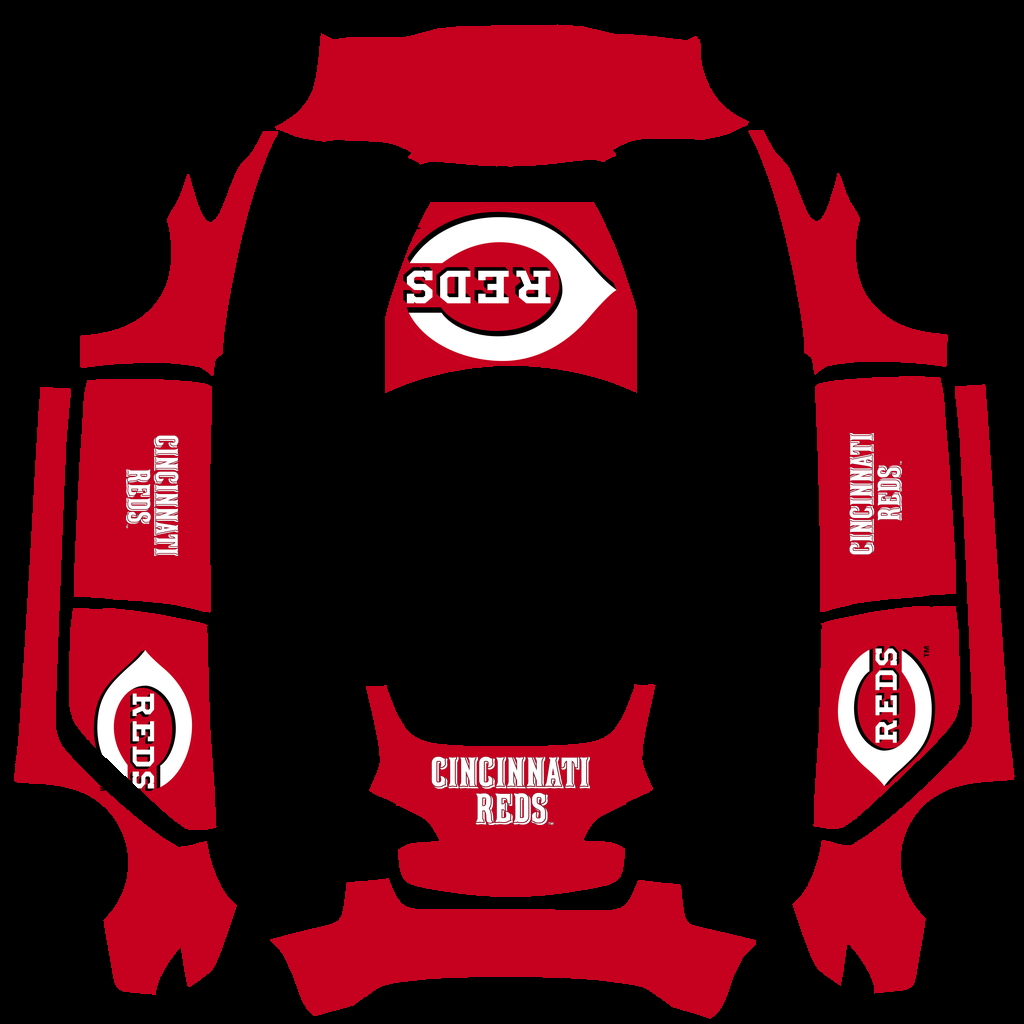 Cincinnati Reds Paint Shop wrap