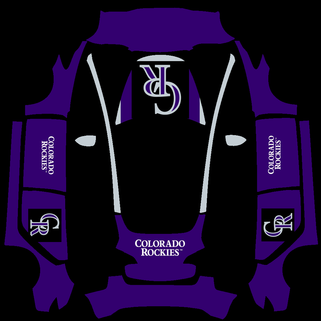 Colorado Rockies Paint Shop wrap