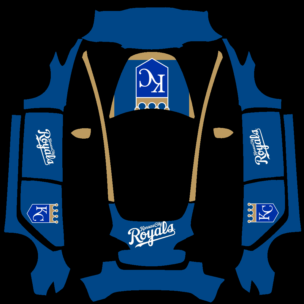 Kansas City Royals Paint Shop wrap