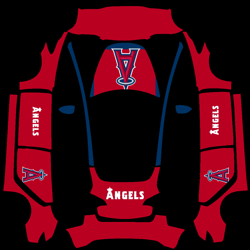 Los Angeles Angels Paint Shop wrap