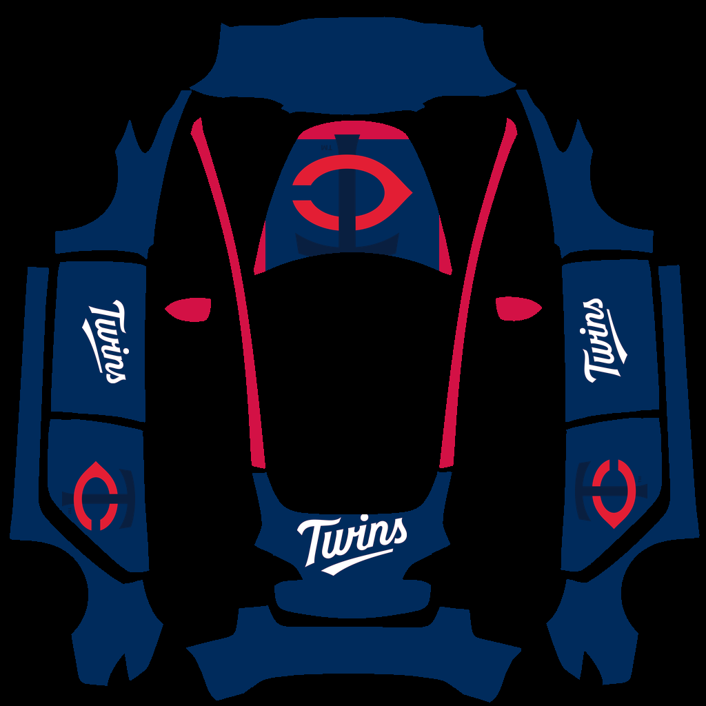 Minnesota Twins Paint Shop wrap