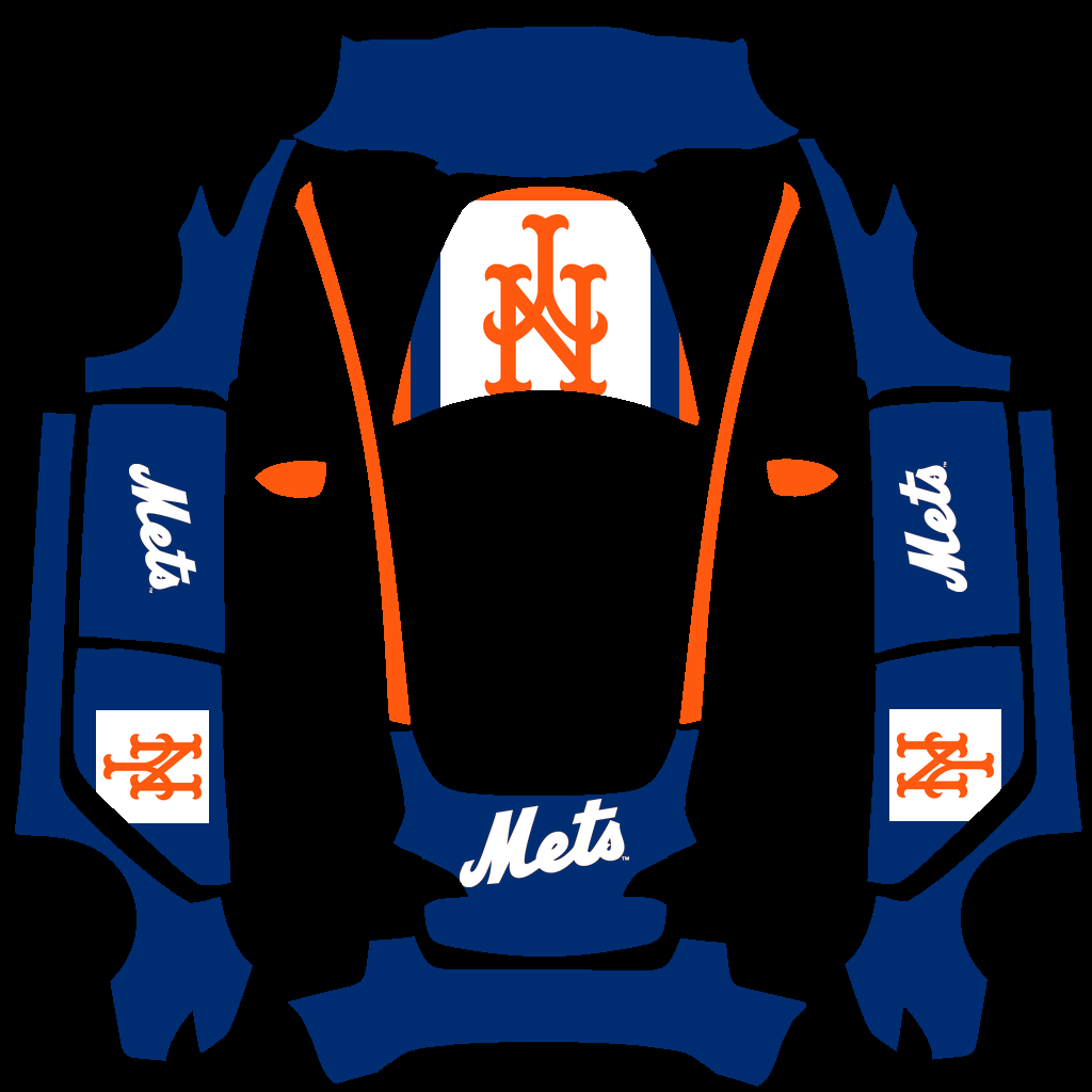 New York Mets Paint Shop wrap