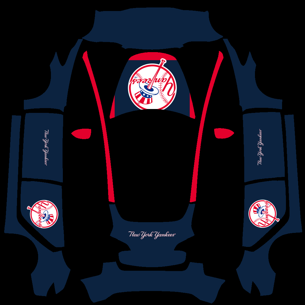 New York Yankees Paint Shop wrap