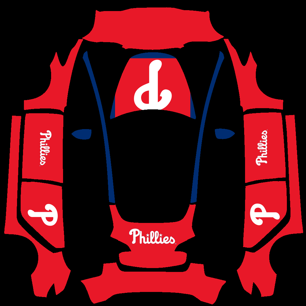 Philadelphia Phillies Paint Shop wrap