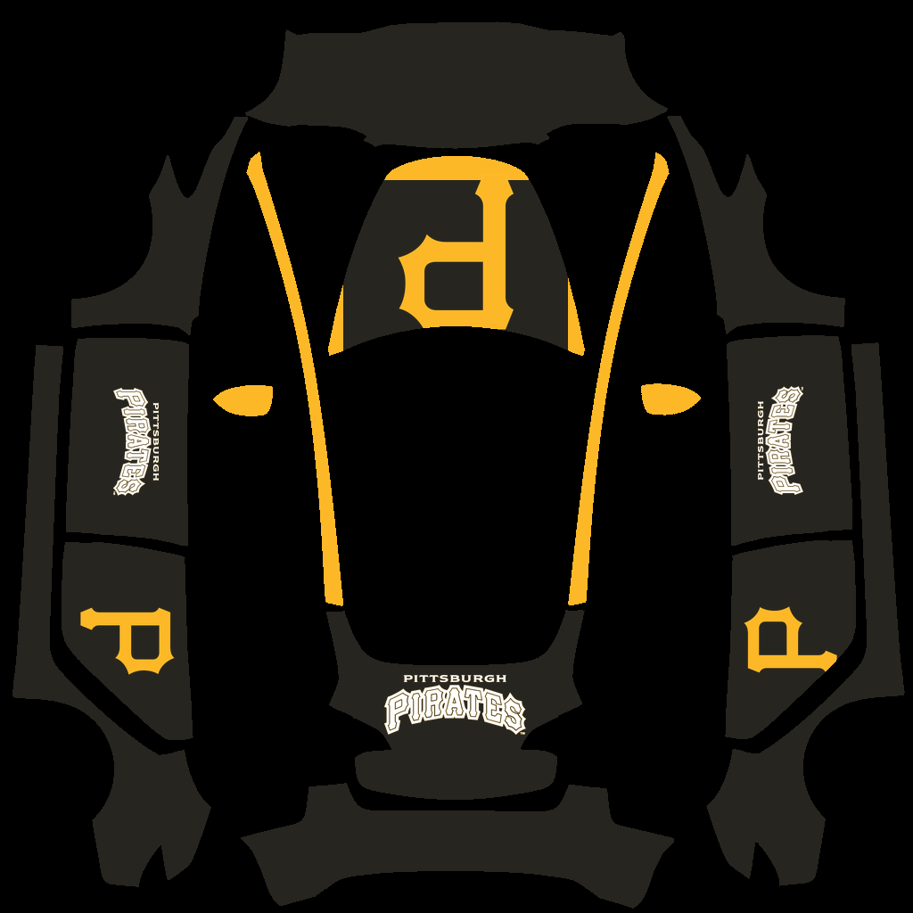 Pittsburgh Pirates Paint Shop wrap
