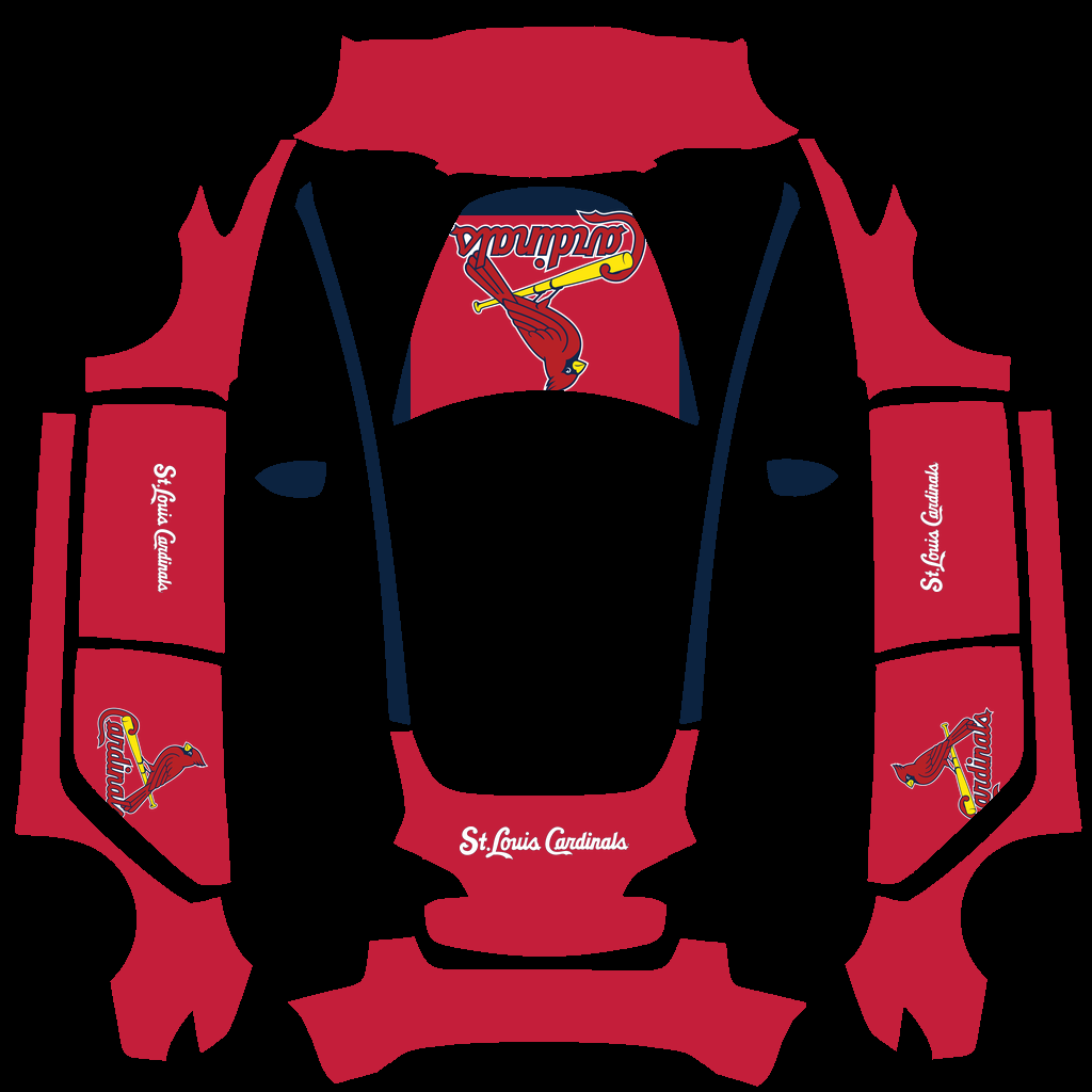 St. Louis Cardinals Paint Shop wrap