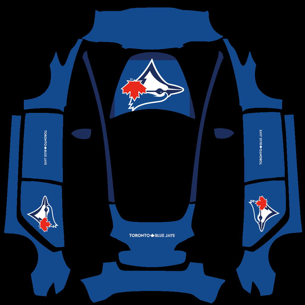 Toronto Blue Jays Paint Shop wrap