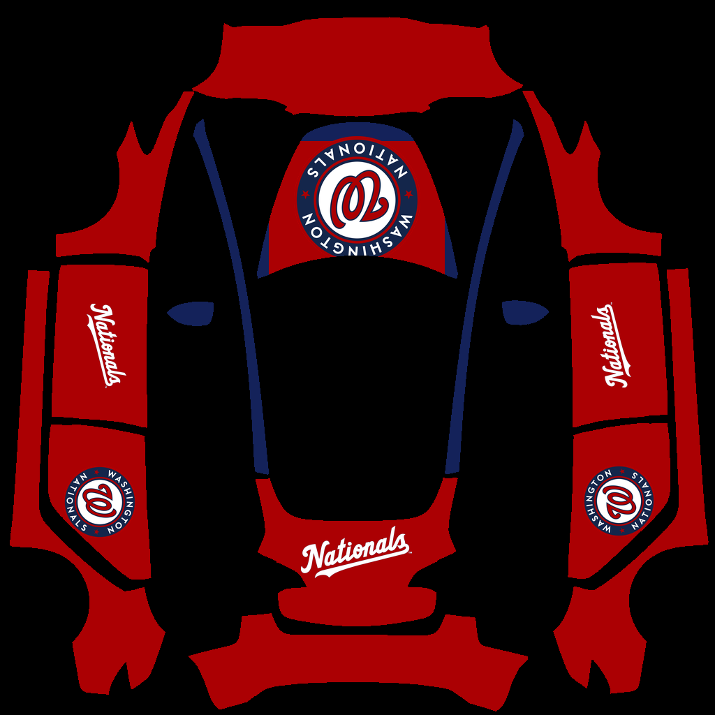 Washington Nationals Paint Shop wrap