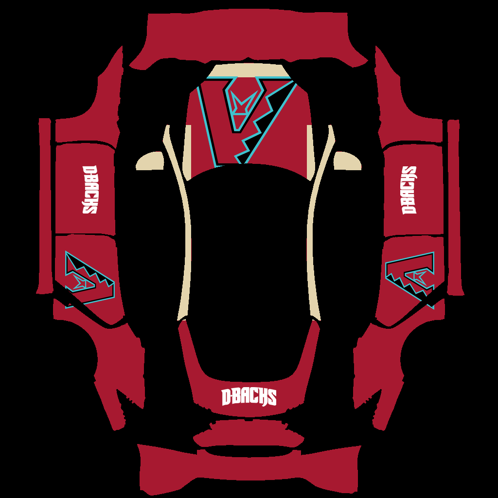 Arizona Diamondbacks Paint Shop wrap