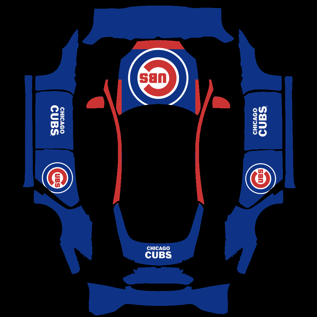 Chicago Cubs Paint Shop wrap