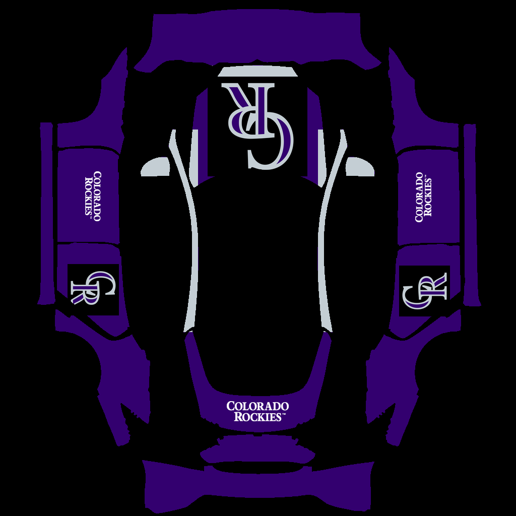 Colorado Rockies Paint Shop wrap