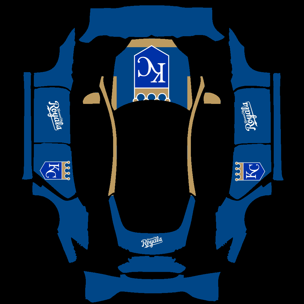 Kansas City Royals Paint Shop wrap