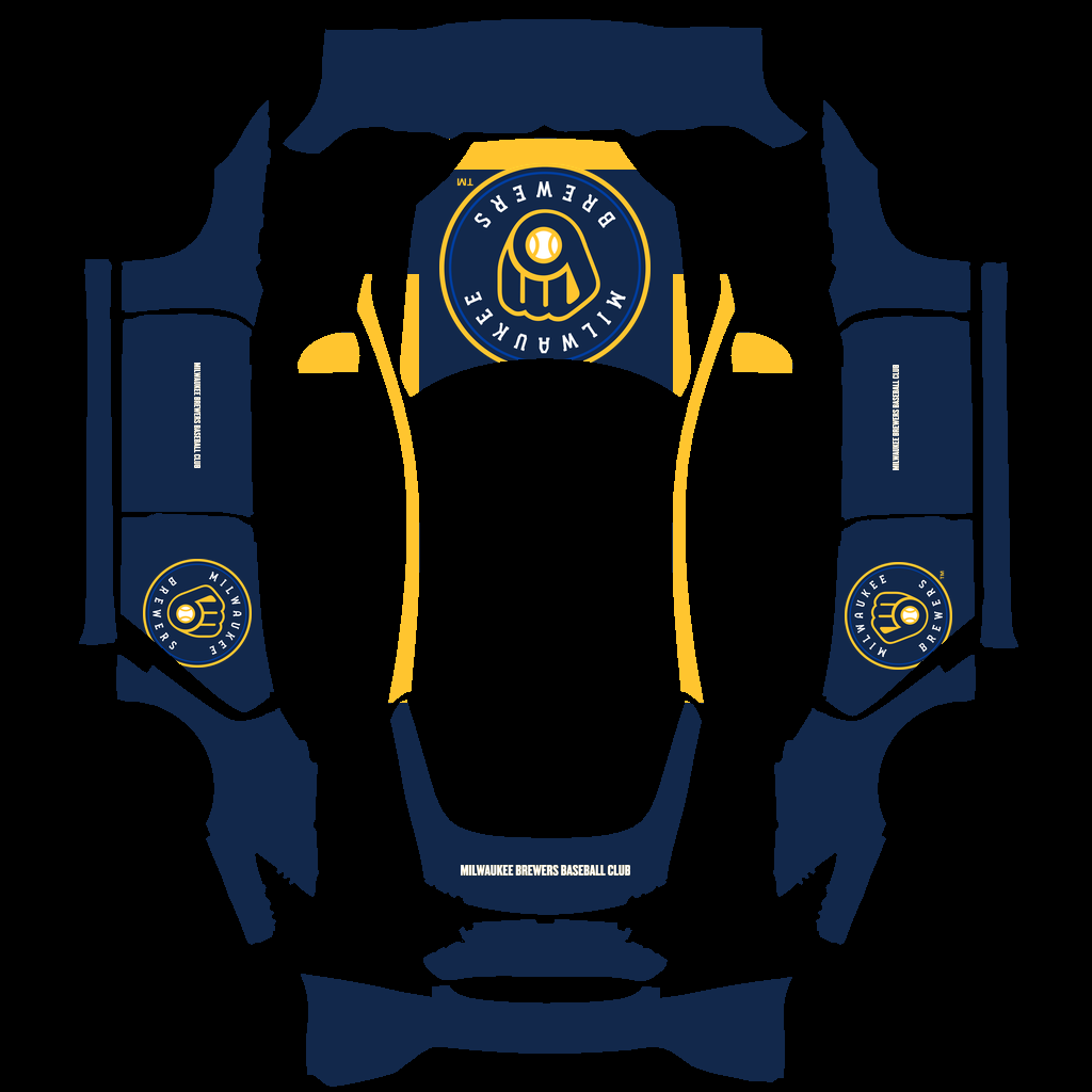 Milwaukee Brewers Paint Shop wrap