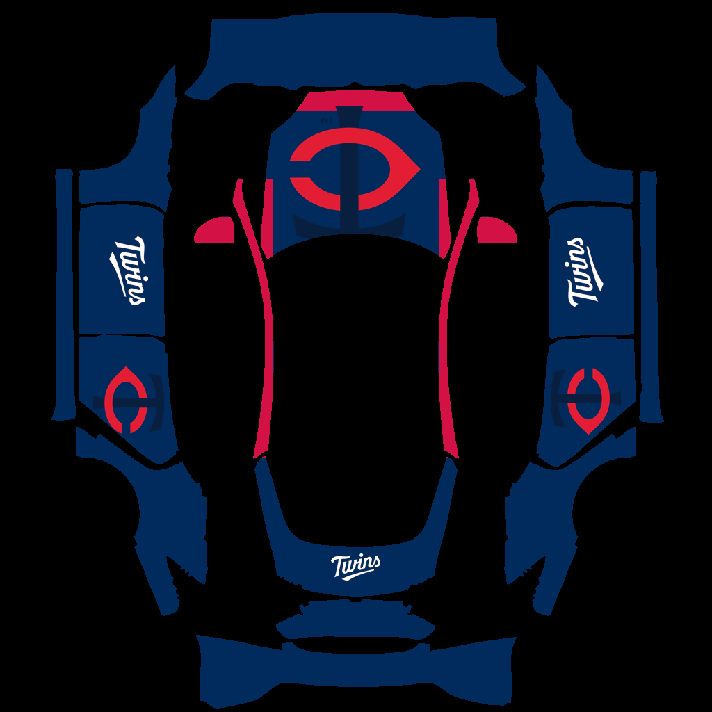Minnesota Twins Paint Shop wrap