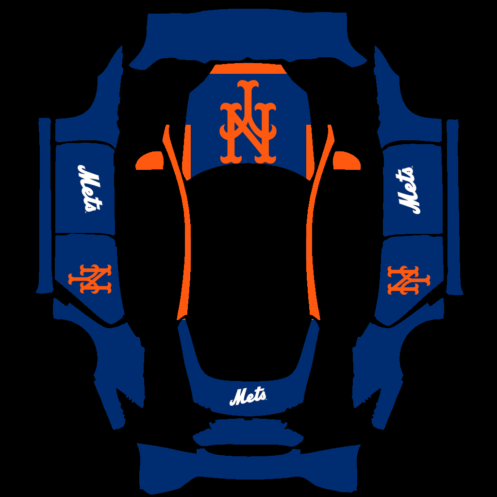 New York Mets Paint Shop wrap
