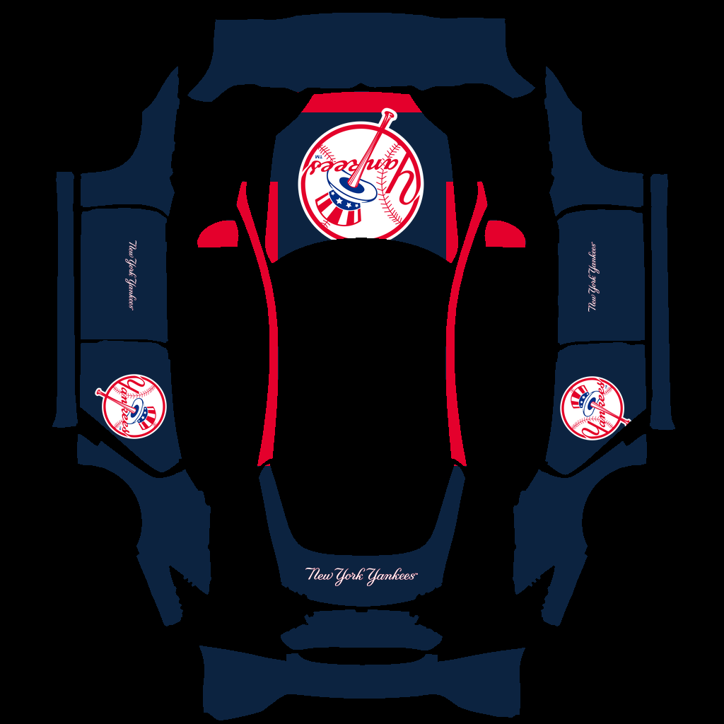 New York Yankees Paint Shop wrap