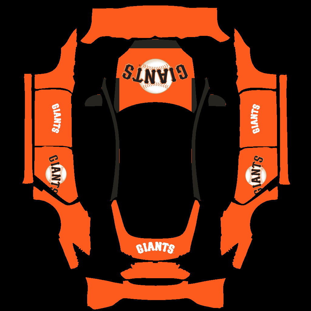San Francisco Giants Paint Shop wrap