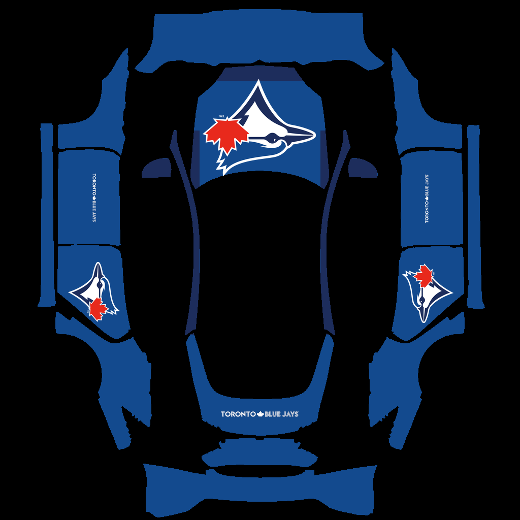 Toronto Blue Jays Paint Shop wrap
